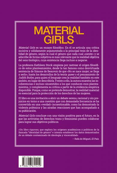 Material Girls by Kathleen Stock